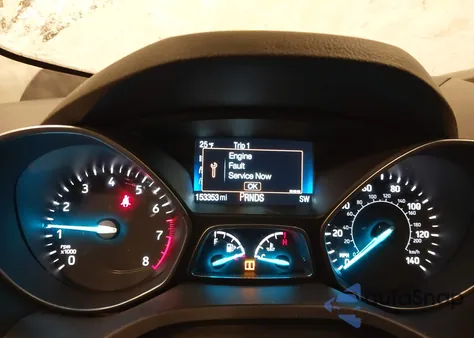 2017 Ford Escape S z USA, uszkodzony, nr VIN 1FMCU0F74HUD09735